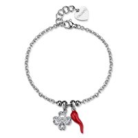 Armband Sagapo Dame FEELINGS in Stahl SFE59